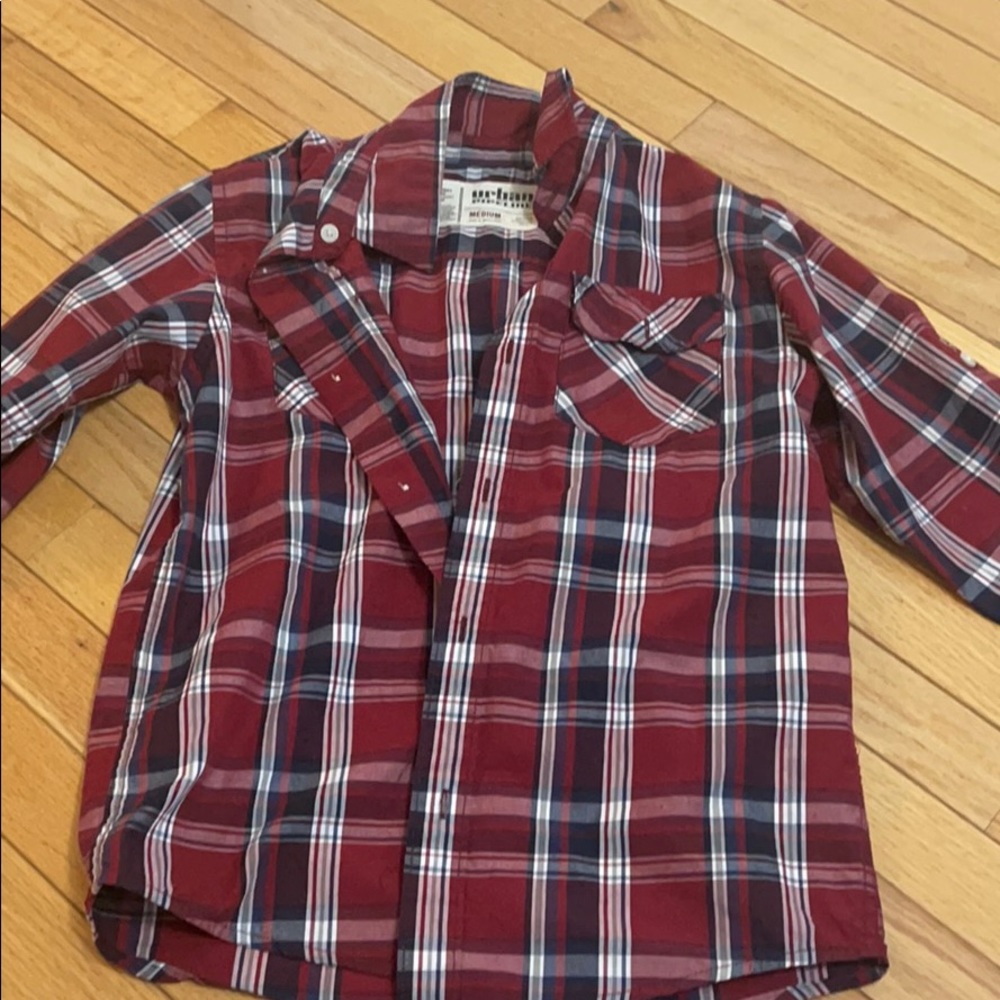 Plaid button down shirt from Urban Pipeline